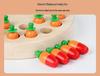 Children's Educational Carrot Mushroom Memory Chess Game: Enhances Focus & Parent-Child Interaction