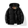 High Quality American Cotton Jacket Men's Thickened Jacket Winter Bread Jacket Loose and Simple Versatile Down Trend Padded Jacket