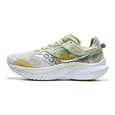 Kinvara 14 Amortiguación de Tejido Cómodo Ligero Zapatillas de Entrenamiento de Caña Baja para Corta Distancia Mujer Zapatilla Blanca Verde Claro S10823-140