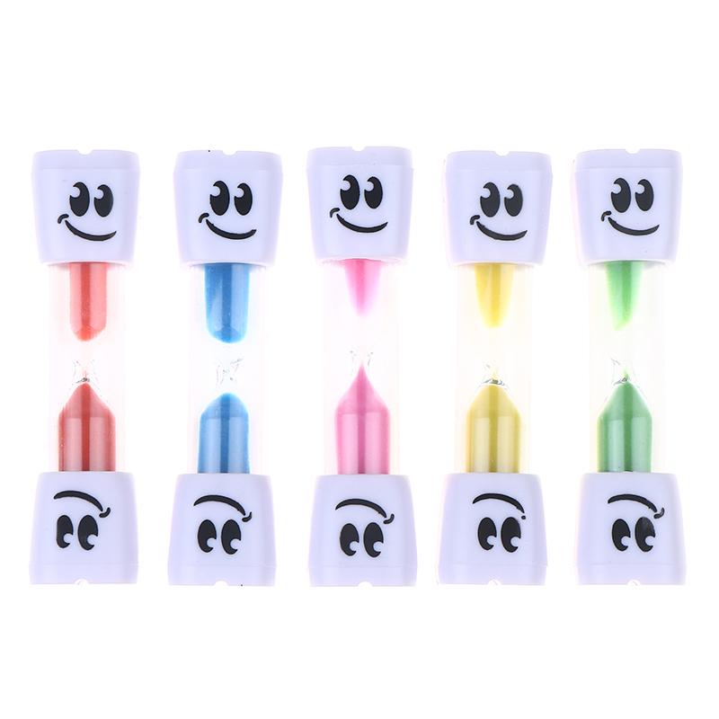 2Minute 3Minute Kids Big Eye Sand Timer for Tooth Brushing Visual Learning Time Management Bathroom Essential