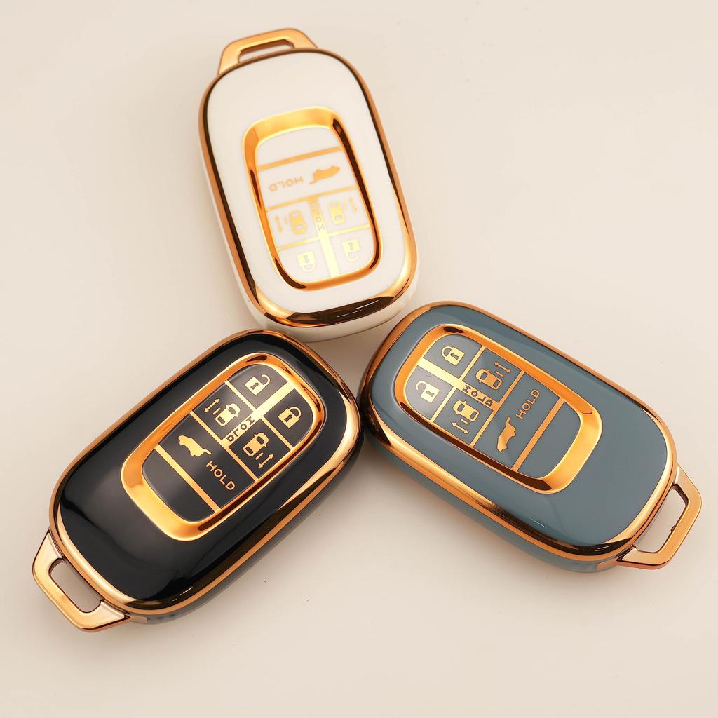 [SANRILY] Honda Key Holder Smart Key Case Key Cover for Honda Honda New Step