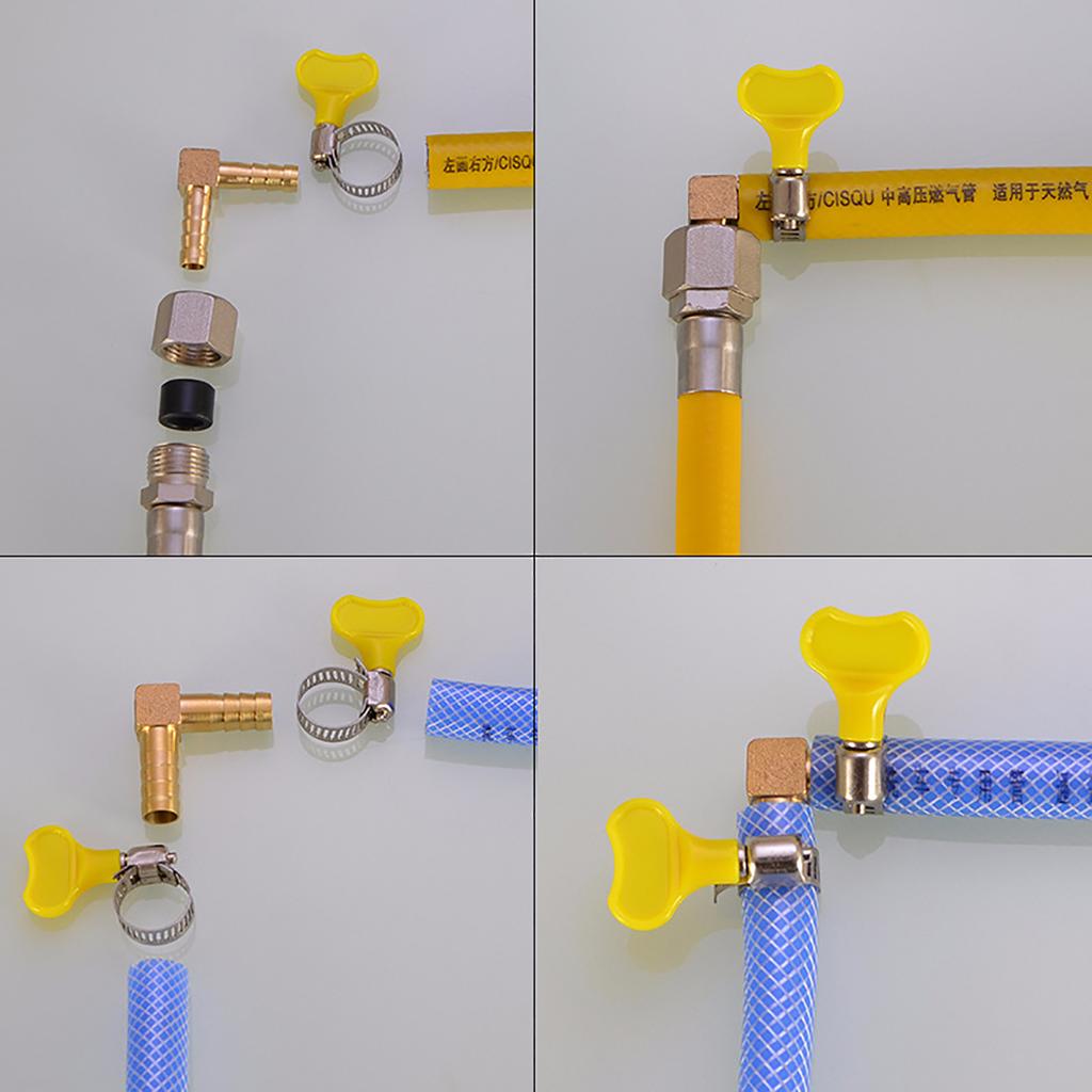 8/10/12/16mm Barb Tail Brass Hose Fitting Pagoda Air Fuel Water Gas Tube Connector Joint Adapter Irrigation Pipe Couplings
