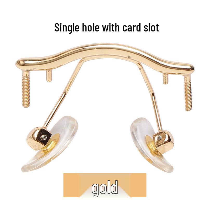 Unisex Rimless Diamond-Cut Glasses for Myopia with Single Hole Nose Bridge - Free Shipping