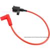 50CC-250CC Red Silicone High-Voltage CDI Ignition Coil for Off-road Motorcycle, ATV, & Dune Buggy.