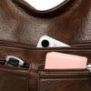 Women's PU Shoulder Bag Middle-aged Mother Bag Crossbody Bag Multifunctional Backpack
