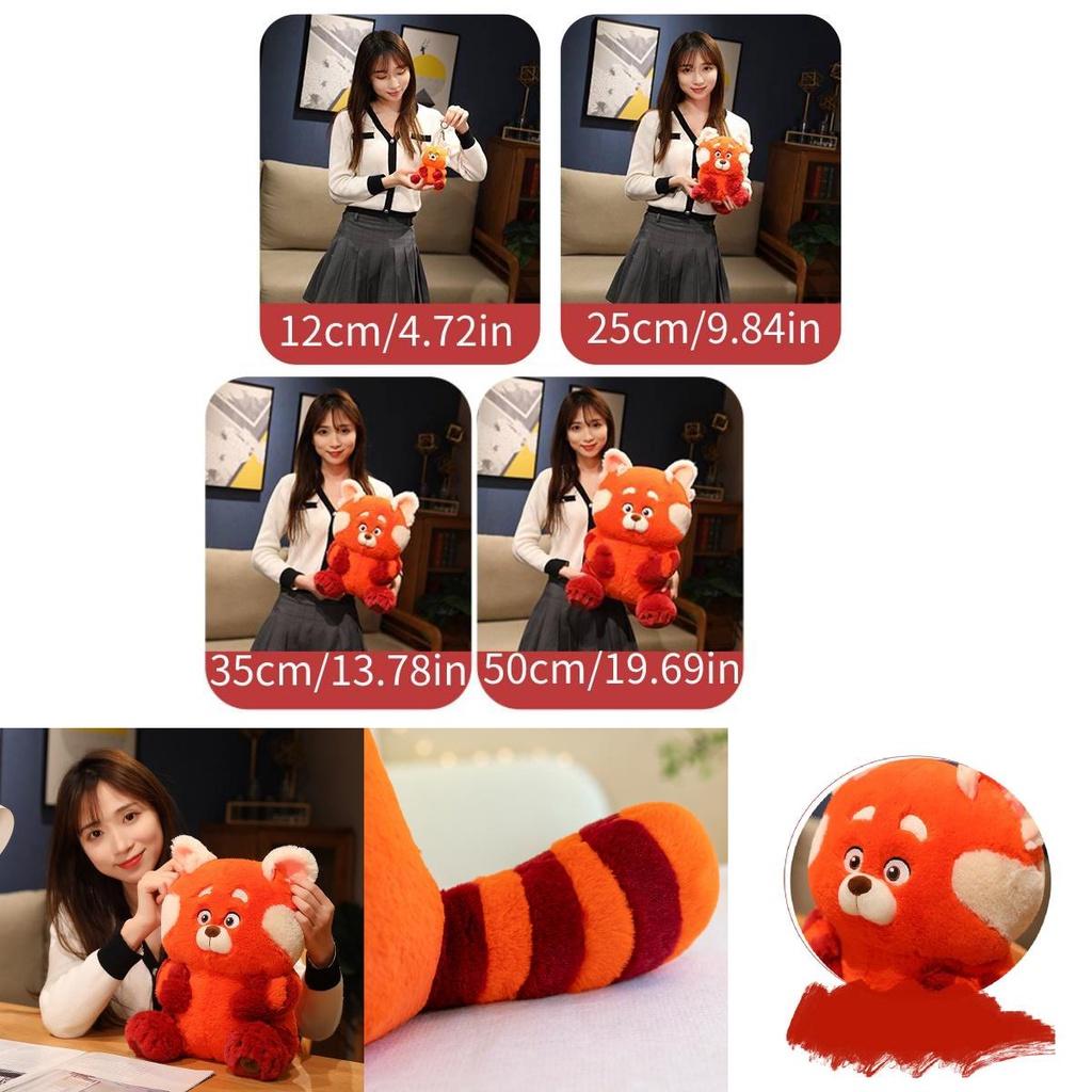 Cute Turning Red Panda Plush Toy With High Beauty Value