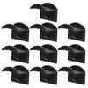 10Pcs Adhesive Hat Hooks Long Lasting Adhesive Holder for Hat Earphone Bag Small Pendants