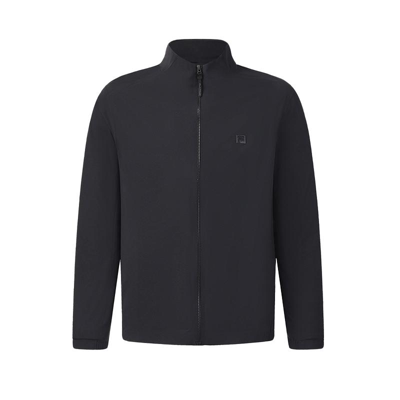 FILA Golf Series Fashion Minimalist Classic Quality Sports Golf Casual Versatile Comfortable Woven Jacket Men jackets A11M625706FBK