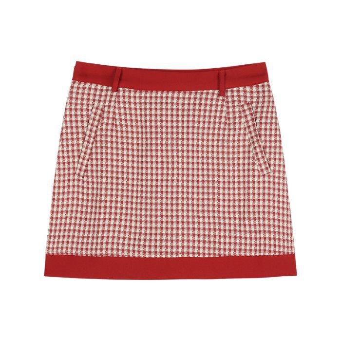 

Autumn Knit Top & Plaid Skirt Set - Spicy Girl Two-Piece One Size