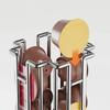 Coffee Capsule Display Rack 24 Cups Tower Stand Storage Shelves Rotatable Anti-Slip Bottom for Dolce Gusto Capsules Coffee Tools