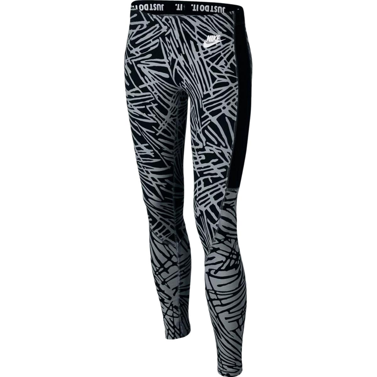 Nike Running Pants Women s Black White Moderate 728405-012 S