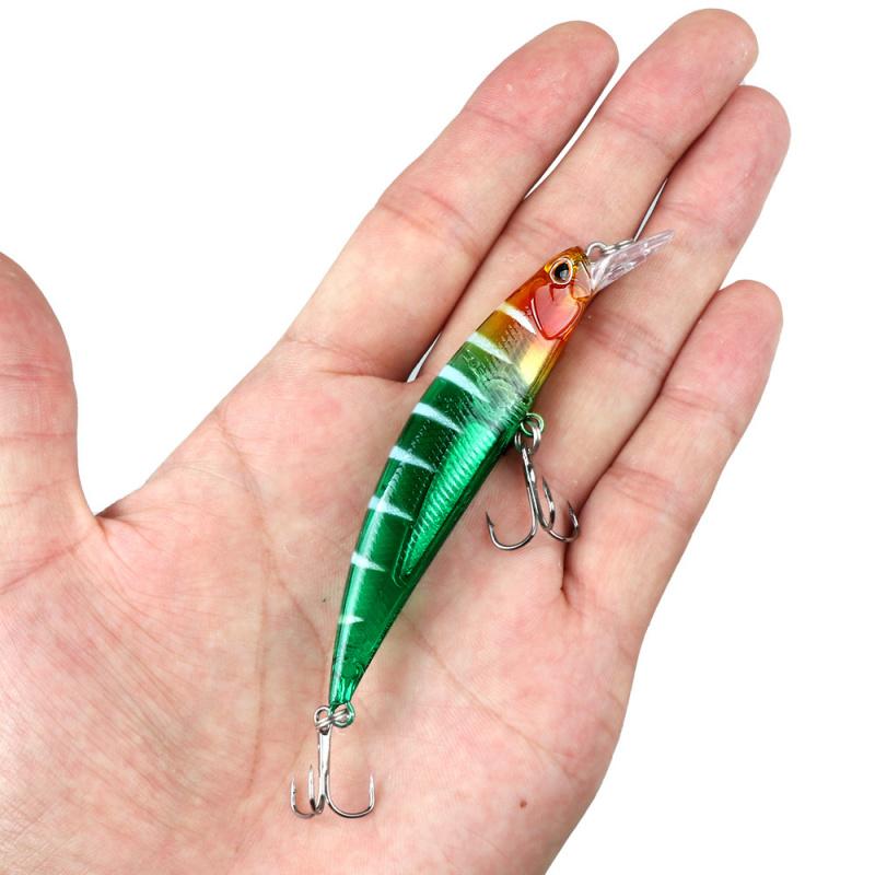 13g9.5cmLong Casting Sinking Minnow Vibrating Sinking Simulation Bait Special for Mackerel, Topmouth Culter, Bass Fake Fish Bait
