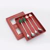 Christmas Cartoon Snowman Spoon & Fork Set - Cute Dessert Cutlery Gift