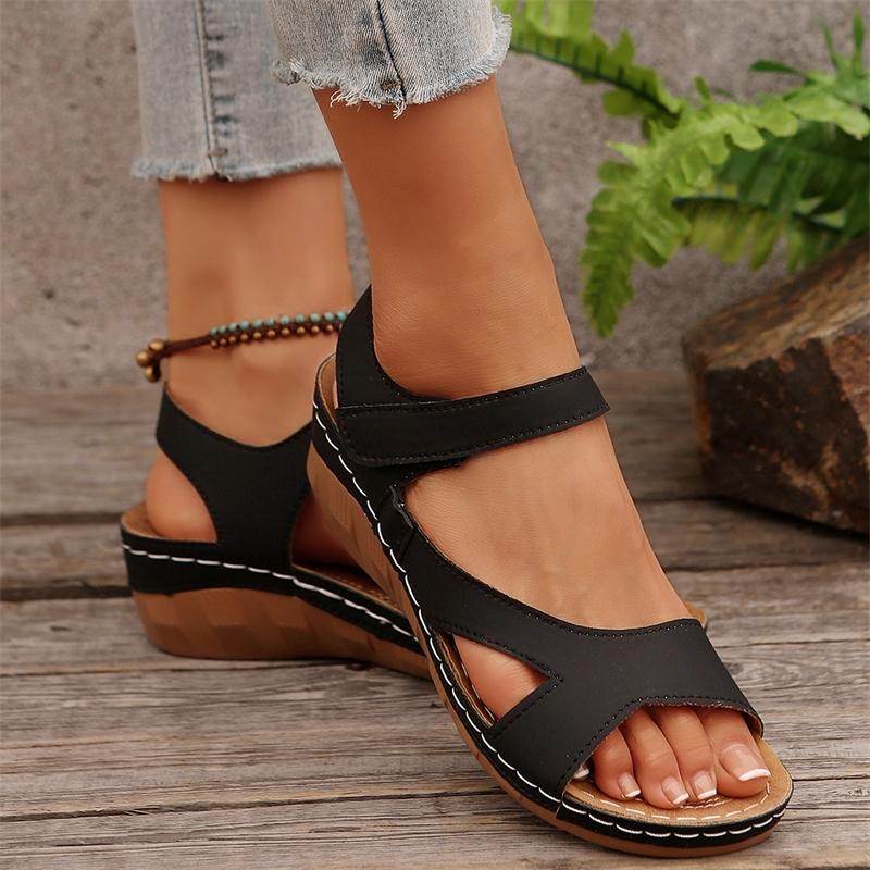 Fashion Summer Woman Sandals Shoes Wedge Ladies Shoes Elegant Women's Sandals Beach Light Women Sandal Female Footwear