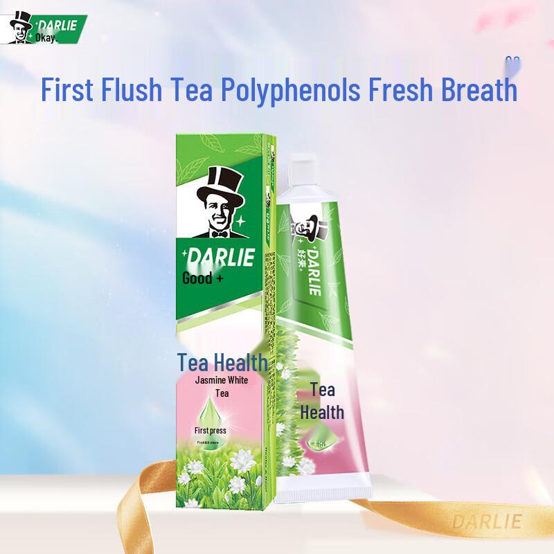

Darlie Tea Care Jasmine White Tea Fluoride Toothpaste 190g x 12-Pack