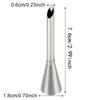 Piping Bag Nozzles Stainless Steel Cupcake Cake Decorating Tips for Puff Cream Pastry Piping Nozzles Baking Supplies