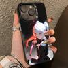 Frieren Beyond Journey's End Phone Case For iPhone 17,16,15,14,13,12,11 Plus,Pro Max,XS,Colorful Silver Black Cover