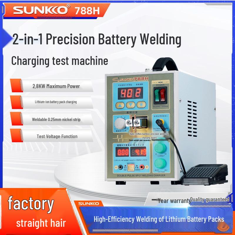 SUNKKO 788H Mini daudzimpulsu precīzijas punktmetinātājs