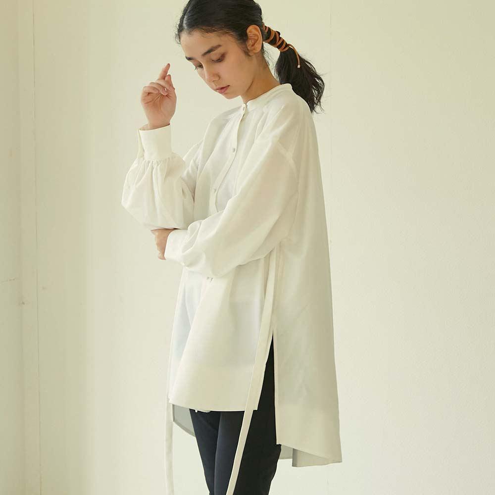 Nová japonská dámská volná ležérní nadměrná košile pro jaro a podzim, středně dlouhá, s bočním rozparkem, základní top