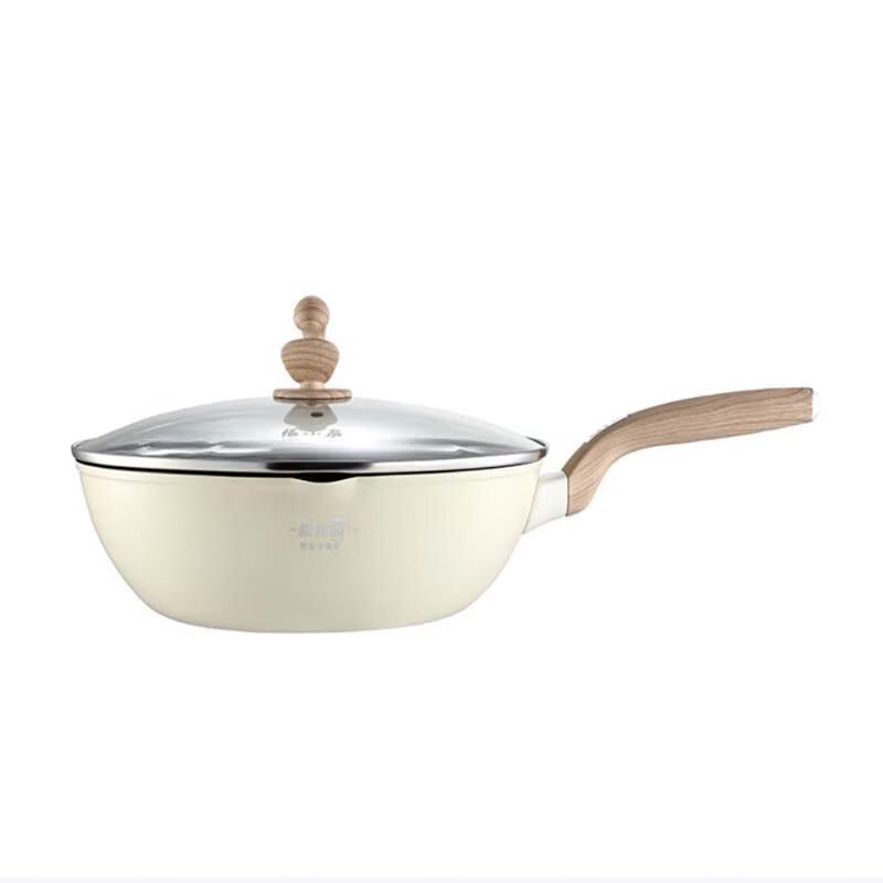 Zhang Xiao Quan Fish Leaping Dragon Gate 32cm Non-stick Wok