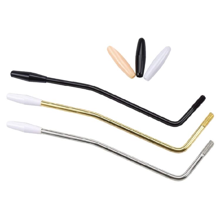 Guitar Tremolo Arm Whammy Rod Guitar Thread Tremolo Arm Vibratos Arm Tremolo Stick Replacement with Tip Hat for Guitar