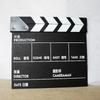Professional Movie Directors Clapboard Clapper Board Film Slate Accessory Wood Mini for Background Studio Shows Photography