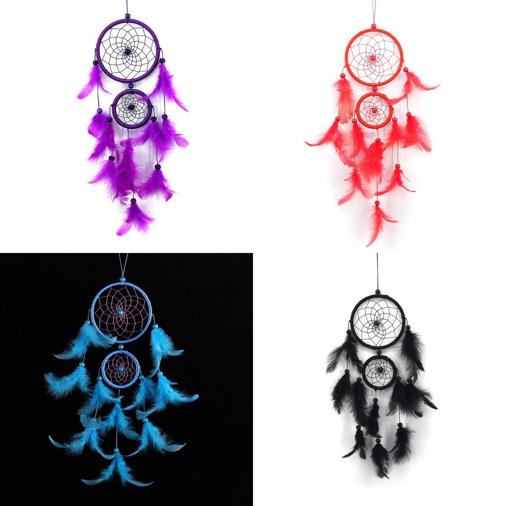 Dreamcatcher Home Decor Handcrafted Feather Wind Chime Gift For Wedding Holiday
