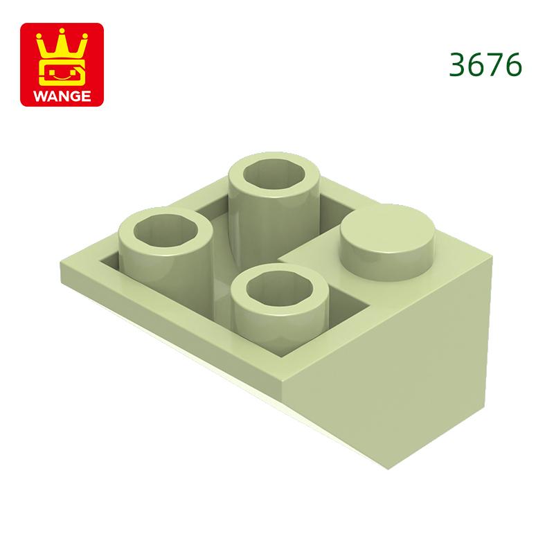 Non-Toxic 98Pcs/Lot 3676 Slope Inverted 45° 2X2 Double Convex Block Moc Color Accessories Compatible With Brick Diy Children Toy