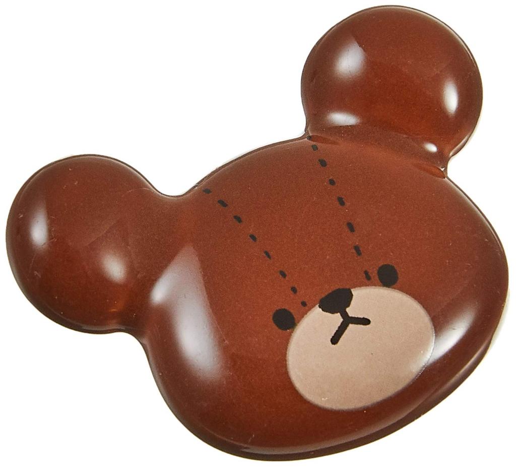 Jackie Face Chopstick Rest Brown 780542 "The Bears' School"