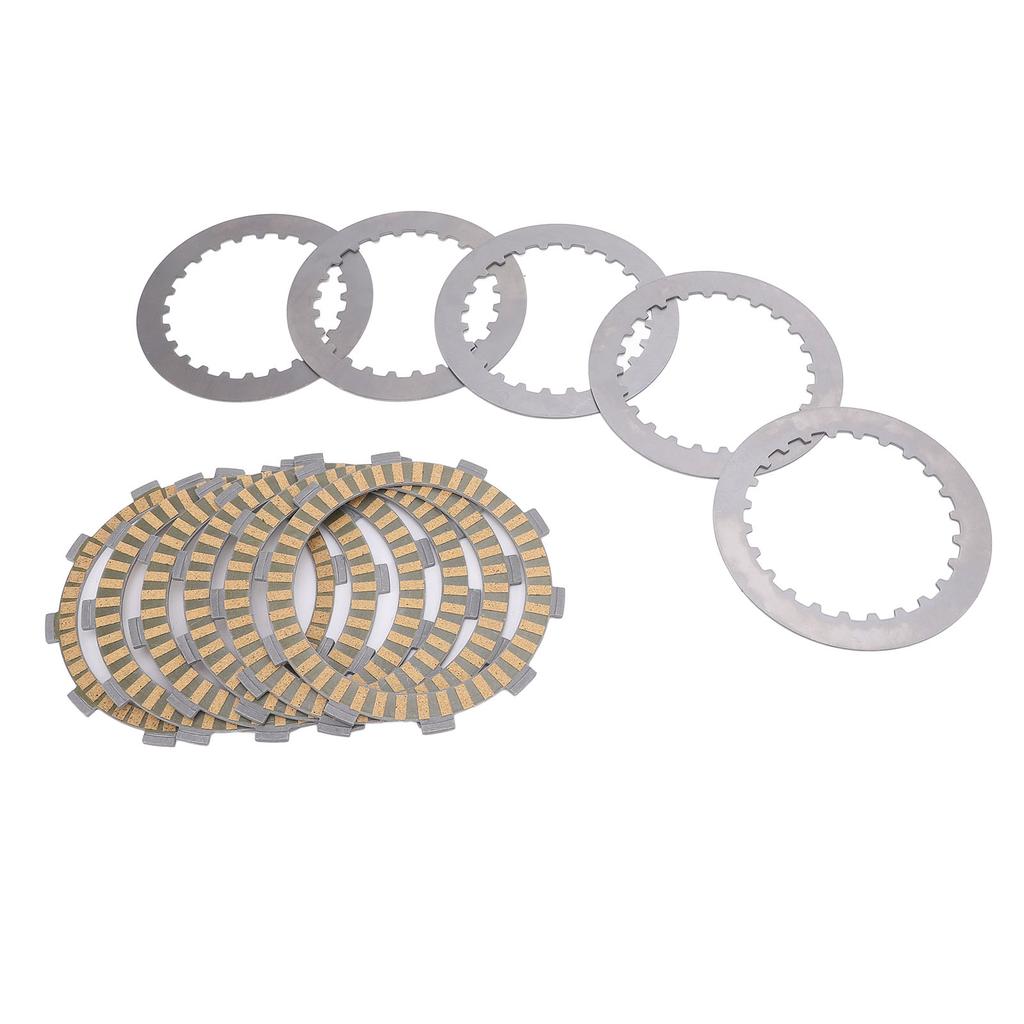 11Pcs Clutch Friction Plate Steel Heat Proof Improved Transmission Reduce Noise for MTX200R CBF250