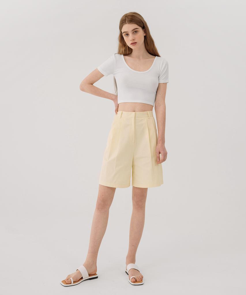 PANDORAFIT [Shorts] Basic Pf531 Yellow