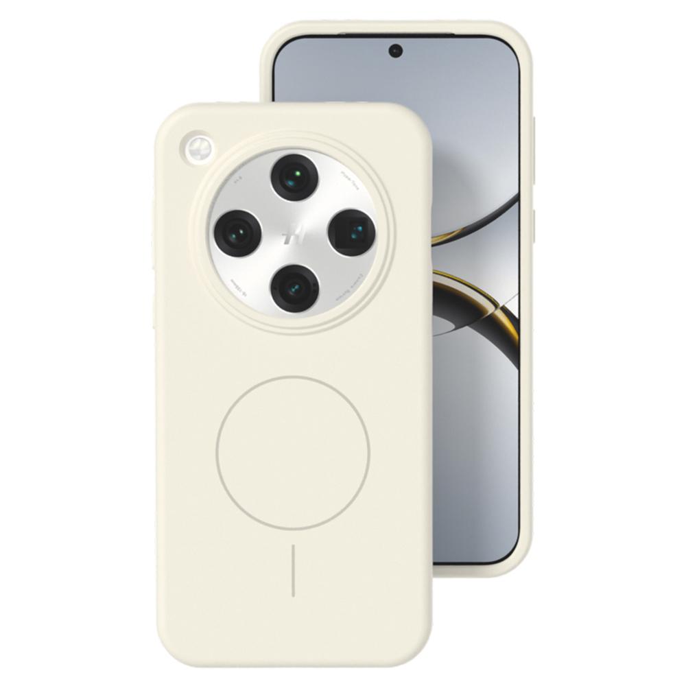 For Oppo Find X8 Pro 5G Liquid Silicone Case Compatible with MagSafe Skin-Touch Phone Cover