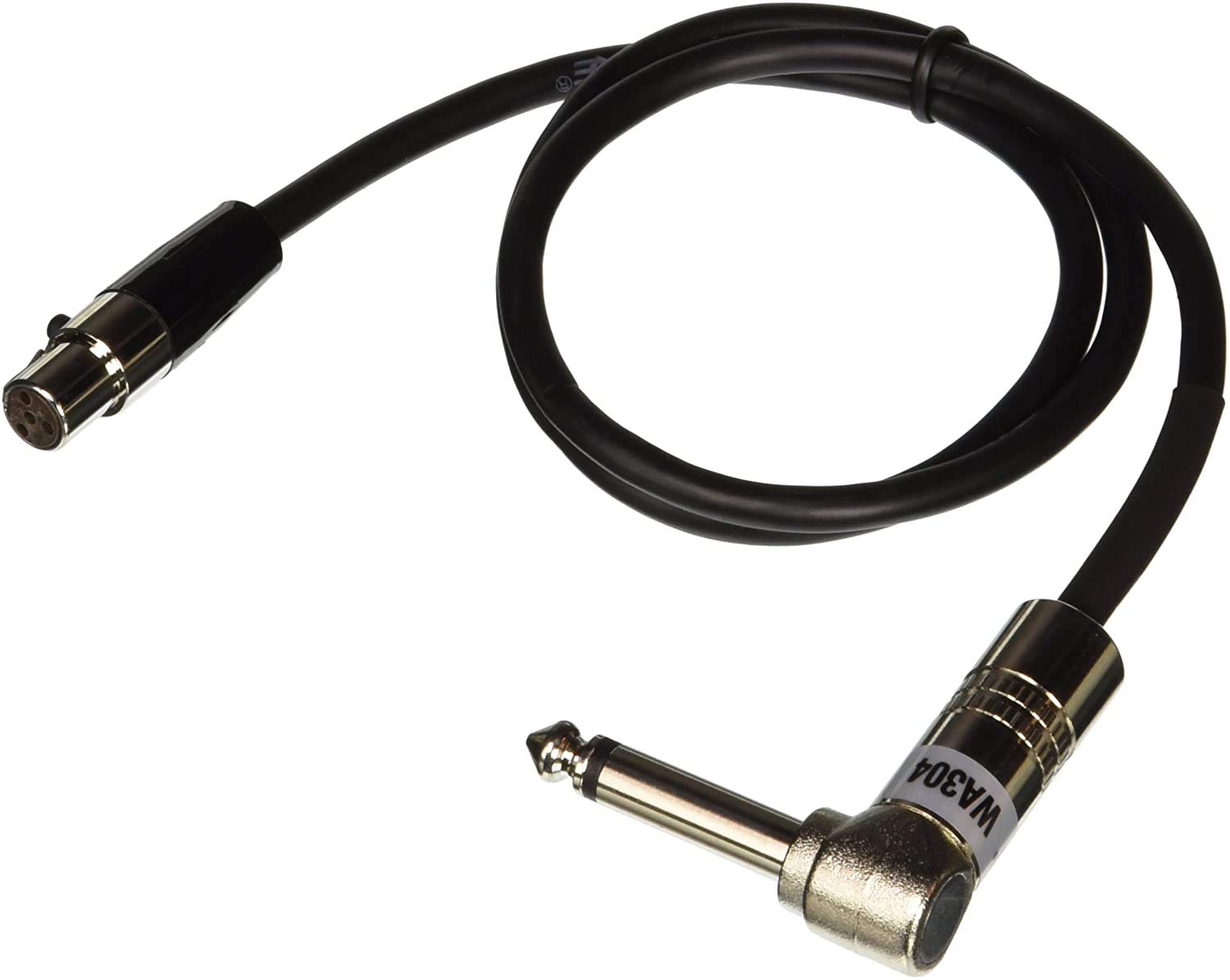 

Беспроводной кабель SHURE для музыкальных инструментов с Г-образным телефонным разъемом 0,65 м WA304 []