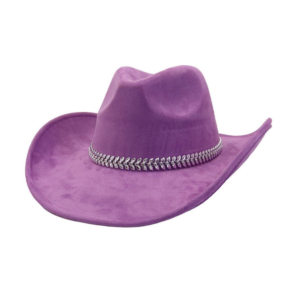 Vegan Suede Hat fishbone shape 9.5cm Wide Brim Fedora Hat Men's and Women's Autumn and Winter Felt Jazz Hat Classic Church Hat