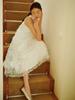 Ganiesong Bridal Angel Fallen Halterneck Dress_White