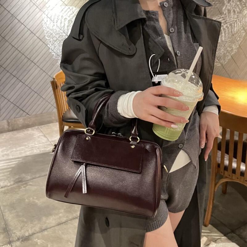 Douxiaozhu Fashion Boston Pillow Crossbody Handbag