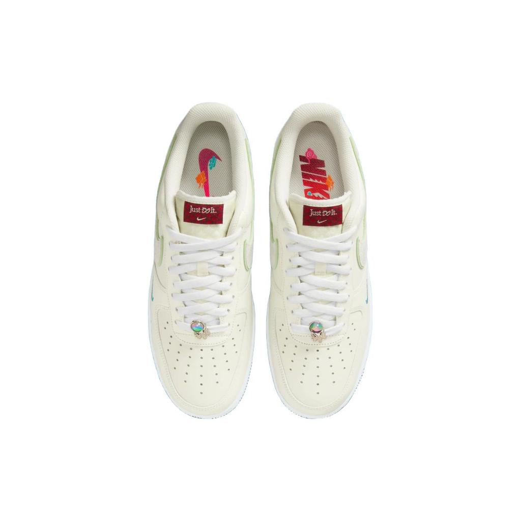 Nike Air Force 1 07 Year of the Dragon Unisex Sneakers Cream Sail Vapor-Green FZ5052-131