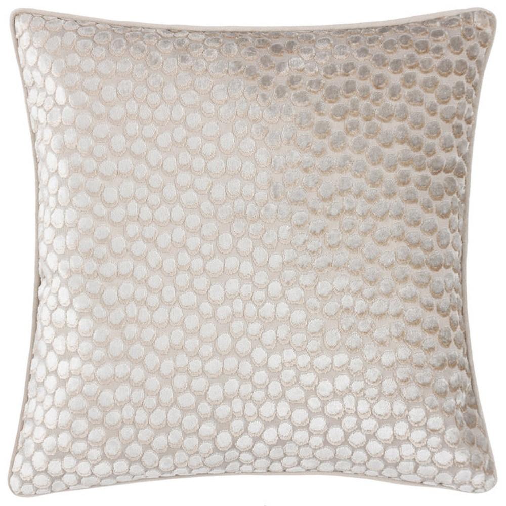 Hoem Lanzo Piped Velvet Cut Cushion Cover