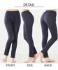 Nissen Cotton Blend Cropped Sizes Denim-Style Leggings, Navy, 4L-5L