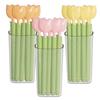 5Pcs Tulip Shaped Bag Clips Portable Food Snack Bread Sealing Clip With Magnetic Storage Box Sealed Clip Kitchen Accessories