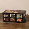 Wood Jewelry Organizers Portable Earring Display Box Necklace Storaging Case for Secure Storage and Travel Convenience