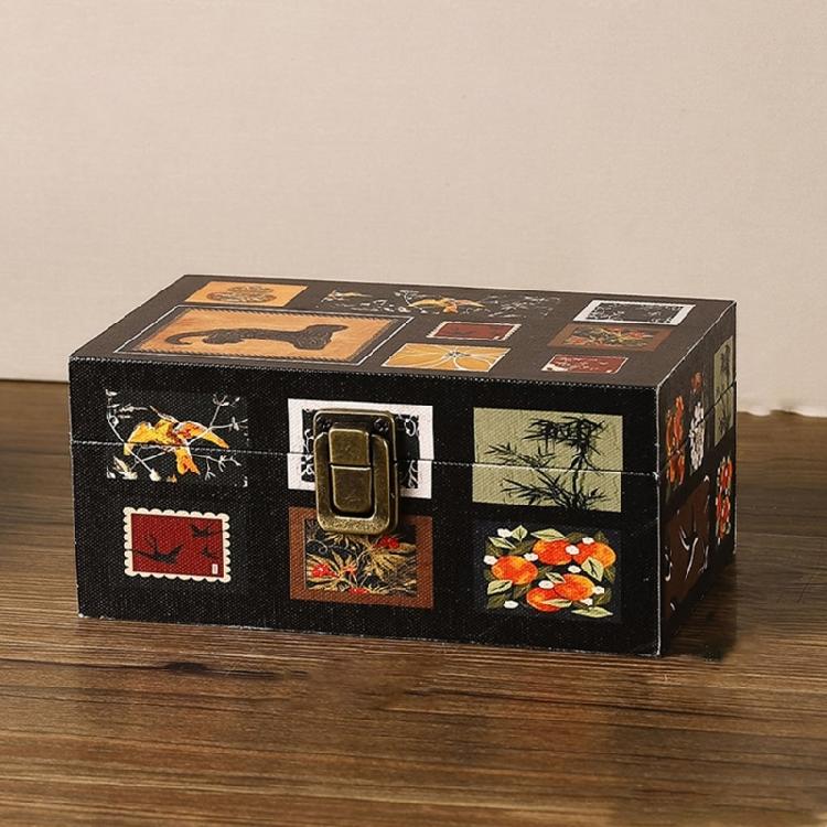 Wood Jewelry Organizers Portable Earring Display Box Necklace Storaging Case for Secure Storage and Travel Convenience