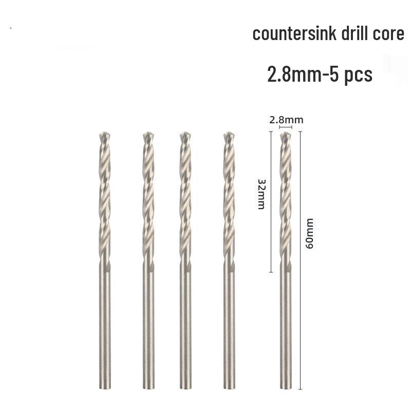 Woodworking Alloy Head Countersink & Step Drill for Self-Tapping Screws