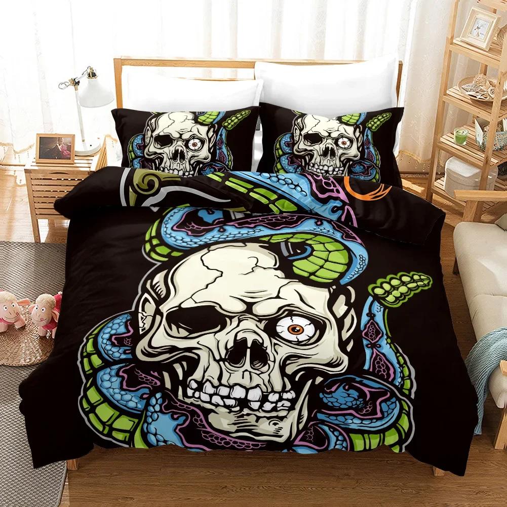 Black And White Milk Pattern Bedding Set Simple Style Soft And Comfortable Duvet Cover Set 3-Piece Children's Duvet Cover Set