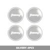 Aluminum Badge Auto Wheel Center Cover Stickers Hub Caps Decals For Suzuki Swift Jimny Grand Vitara SX4 Samurai Spacia Ciaz
