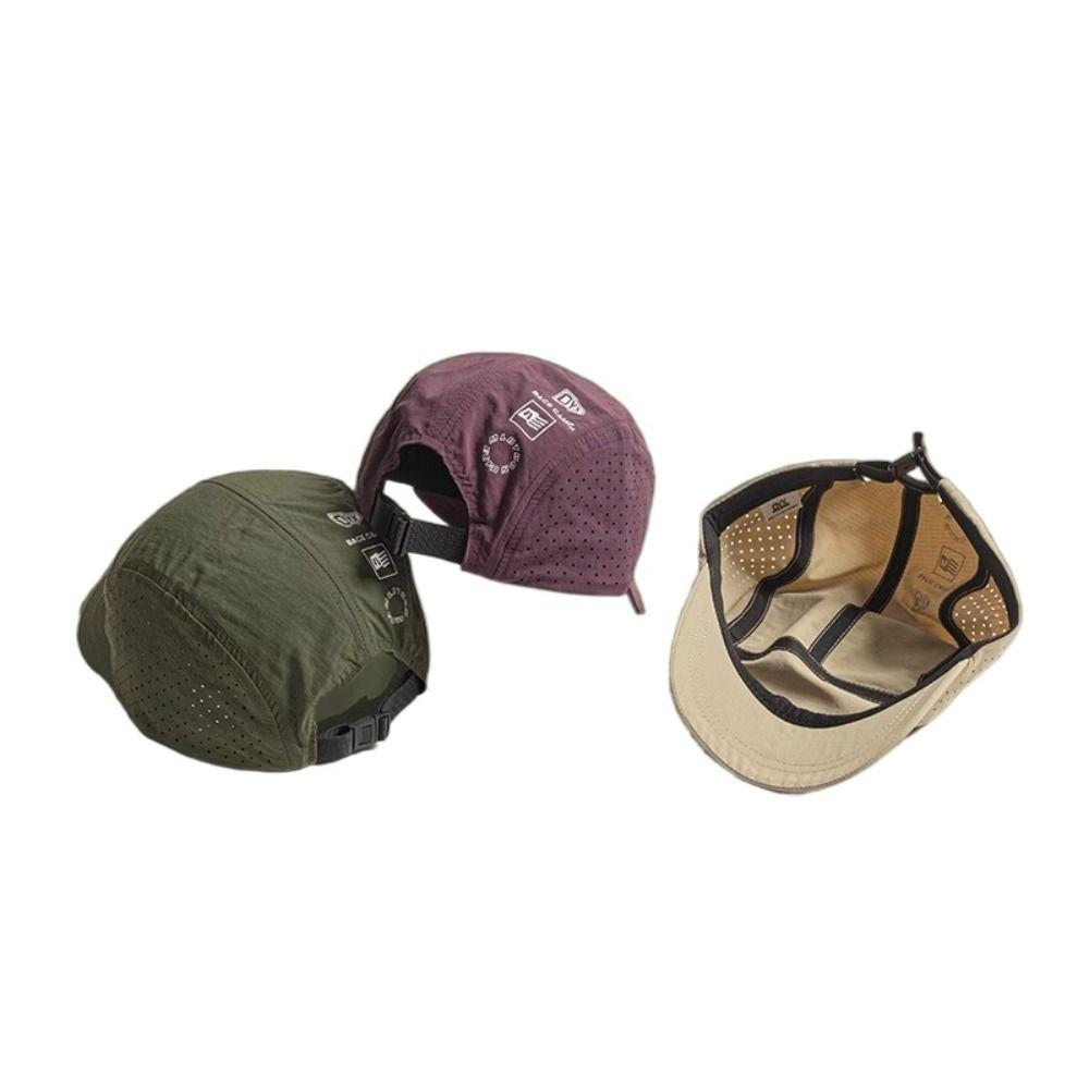 With Breathable Mesh Thin Sun Protection Hats Short Brim Summer Mountaineering Caps  Holiday