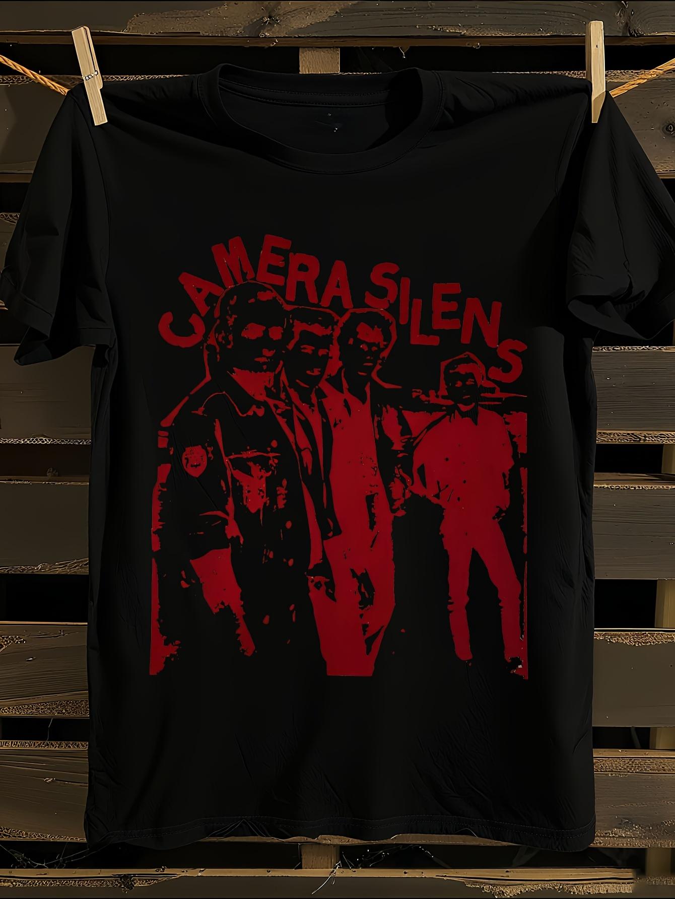 Vintage Tshirt Vintage Camera Silens French Punk Graphic ... M