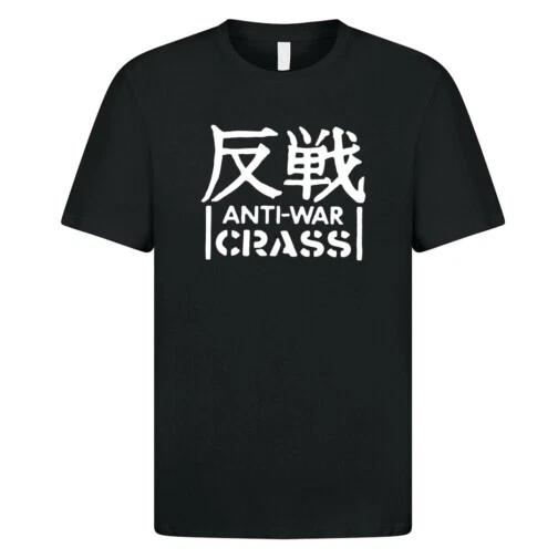 

Crass Anti-War T Shirt 1106 Japan Text Anarcho Punk Music Conflict Subhumans New 2XL