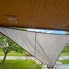 Polyester Sunshade Sail Canopy - UV Protection for Outdoor Camping and Courtyard