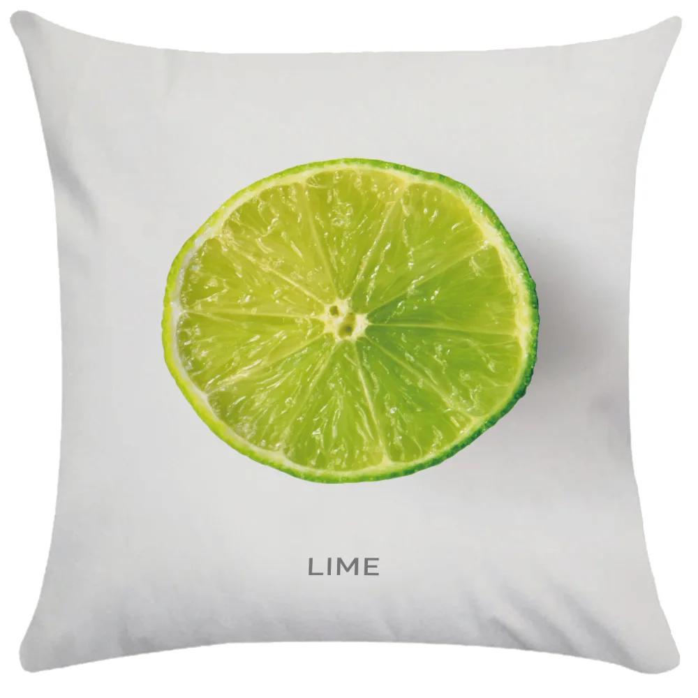 Home Decor Garden Chair Pillowcase Luxury Designer Summer Fruit  Decorative Tropical Mango